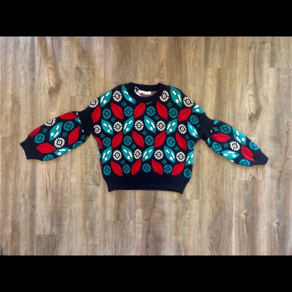 HP  🎉 NWT Rejina Pyo Ballon Sleeve Sweater - Picture 3 of 11